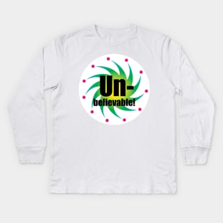 Unbelievable Kids Long Sleeve T-Shirt